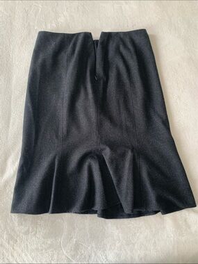 Carlisle Black Pencil Skirt with Subtle Flare